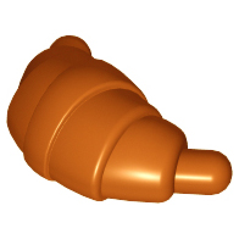 Croissant (ronde uiteinden) Dark Orange